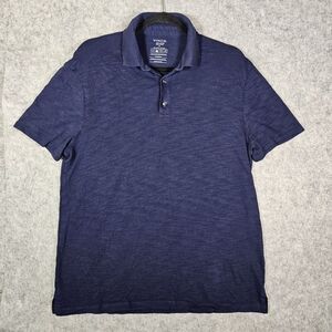 Vince Mens‎ Navy Golf Polo Outdoors Summer Casual Preppy Sports Size Medium READ